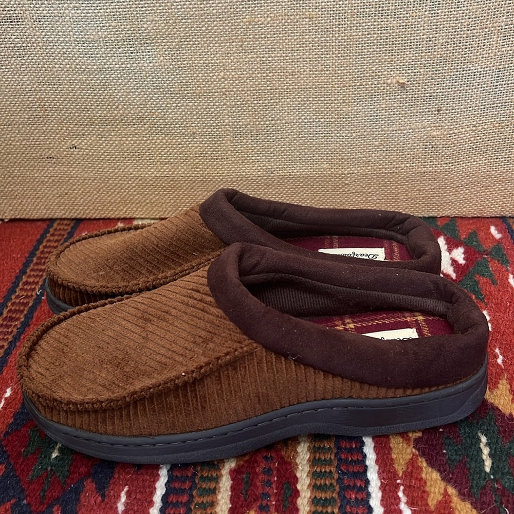 Dearfoams men's sleepers size Small - Picture 2 of 7